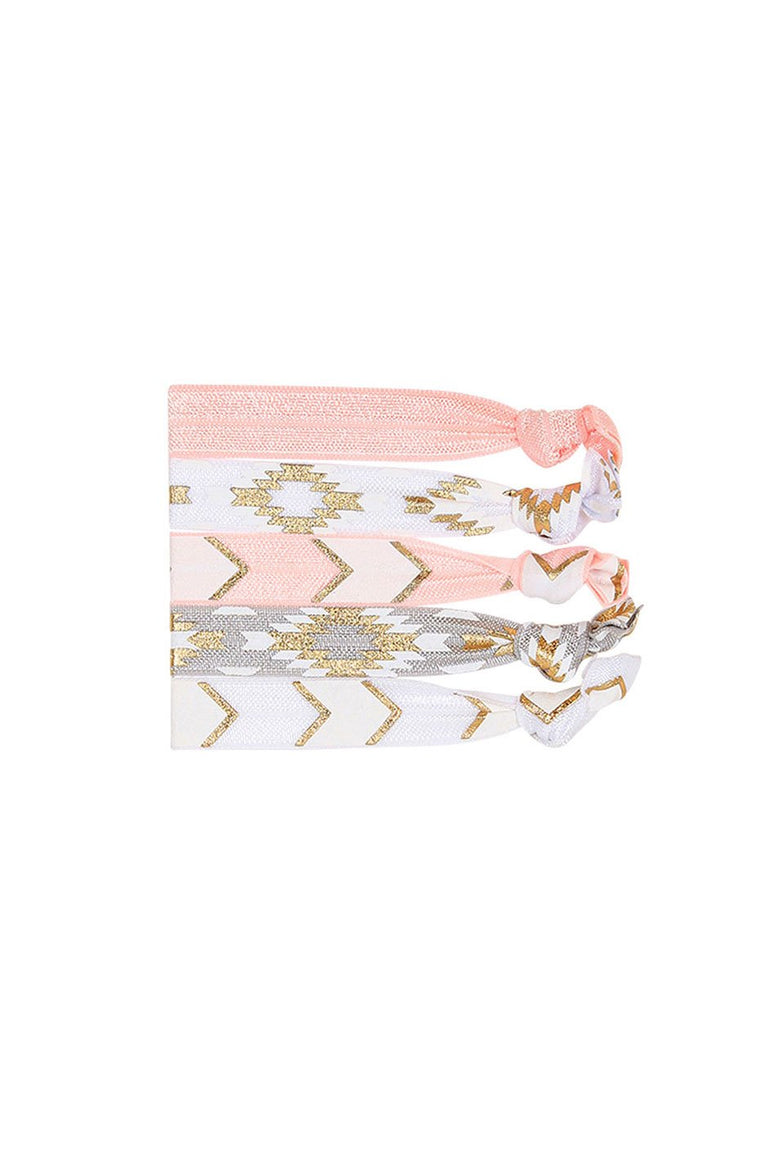 [TEST] Kids 5 Printed Hair Ties