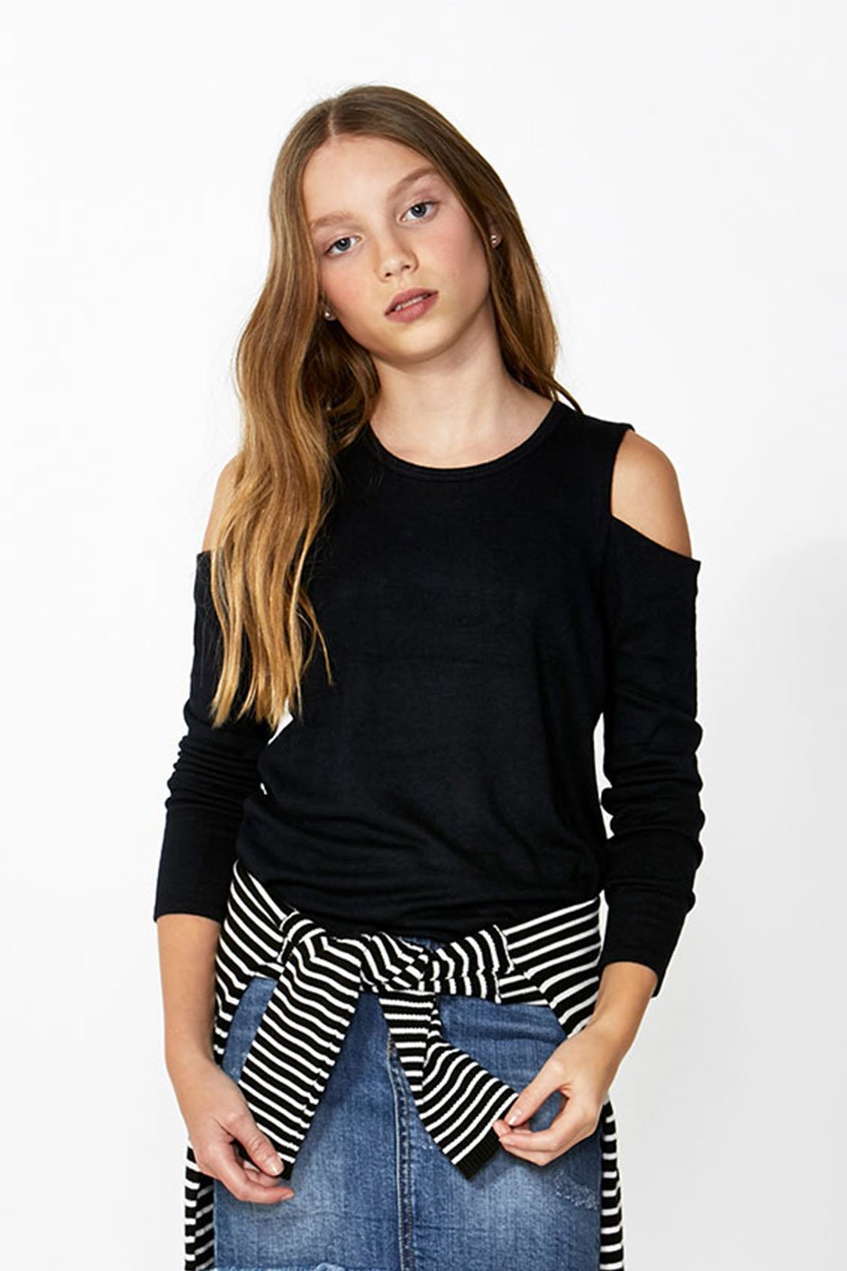 [TEST] Kids Cold Shoulder Top