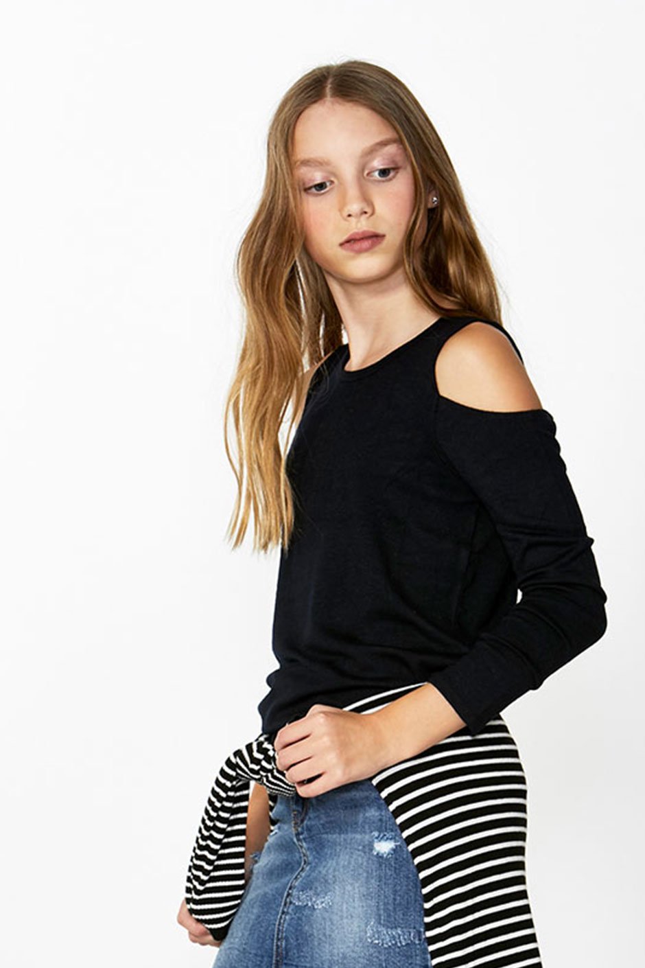 [TEST] Kids Cold Shoulder Top