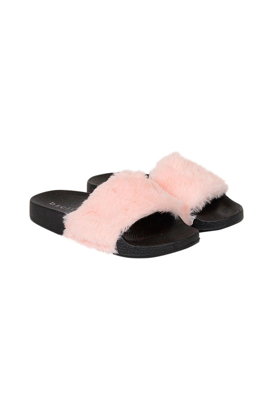 [TEST] Kids Faux Fur Slides