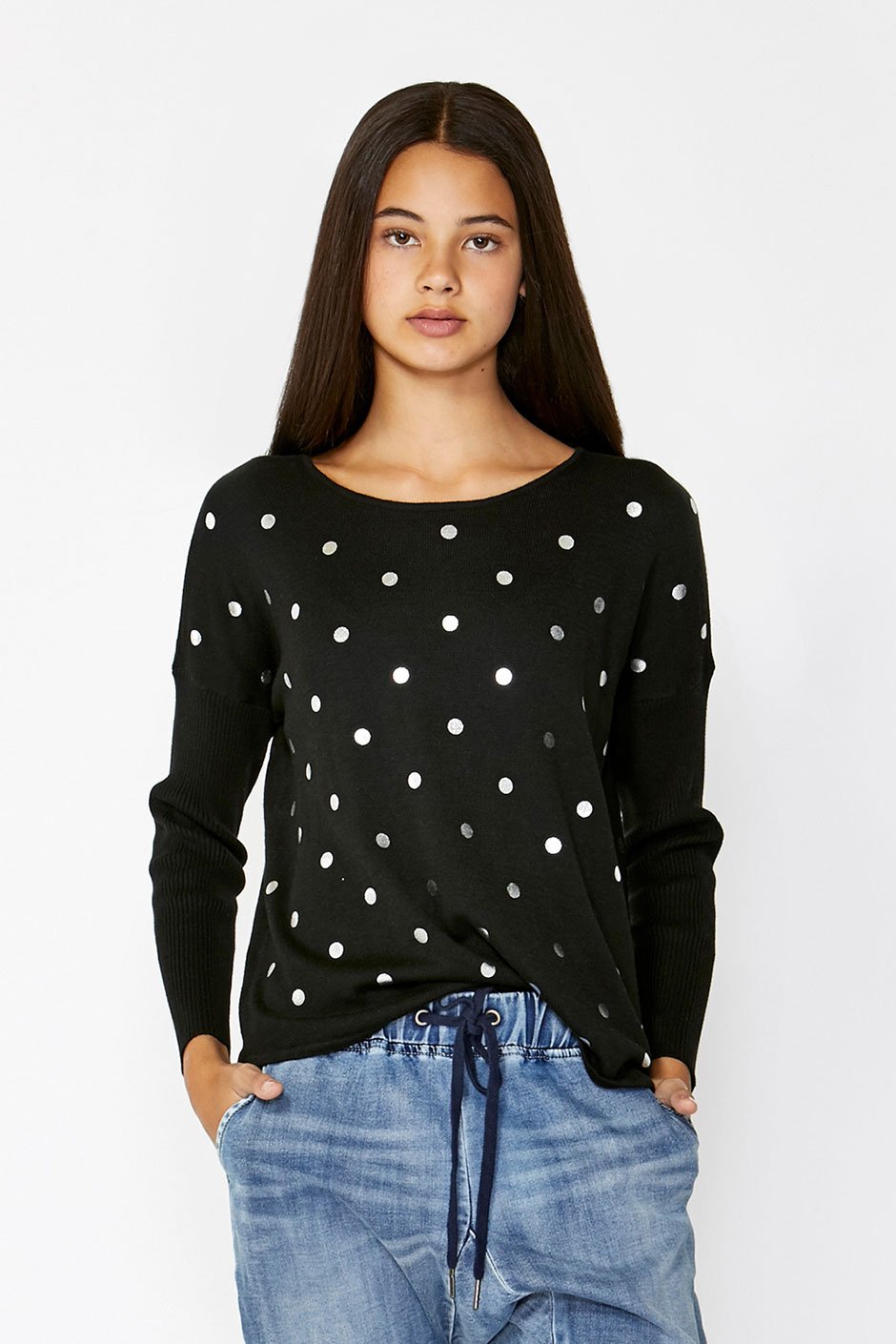 [TEST] Kids Foil Spot Pullover