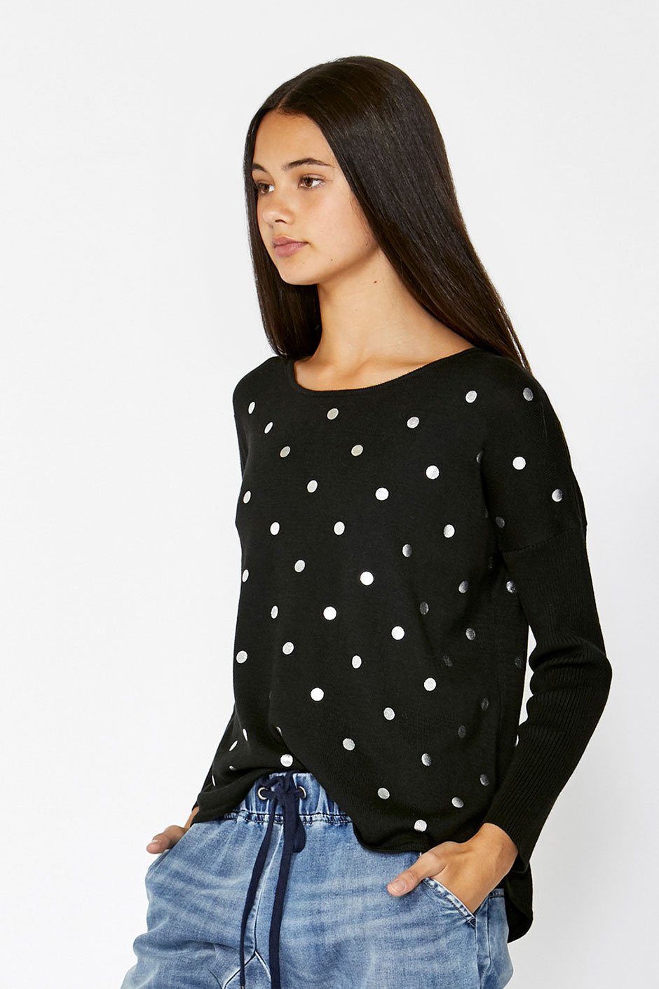 [TEST] Kids Foil Spot Pullover