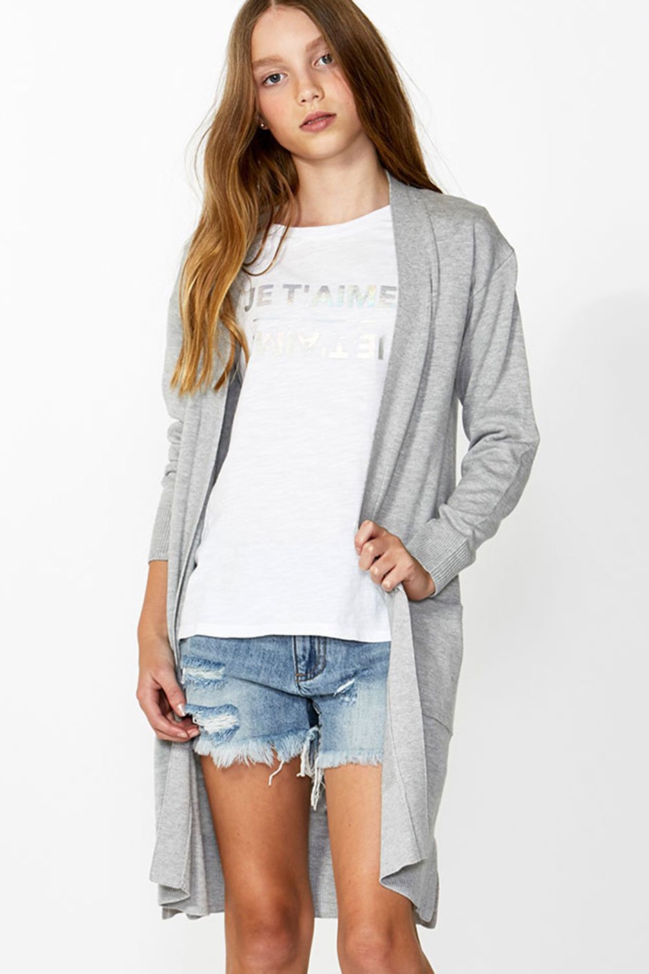 [TEST] Kids Longline Cardi