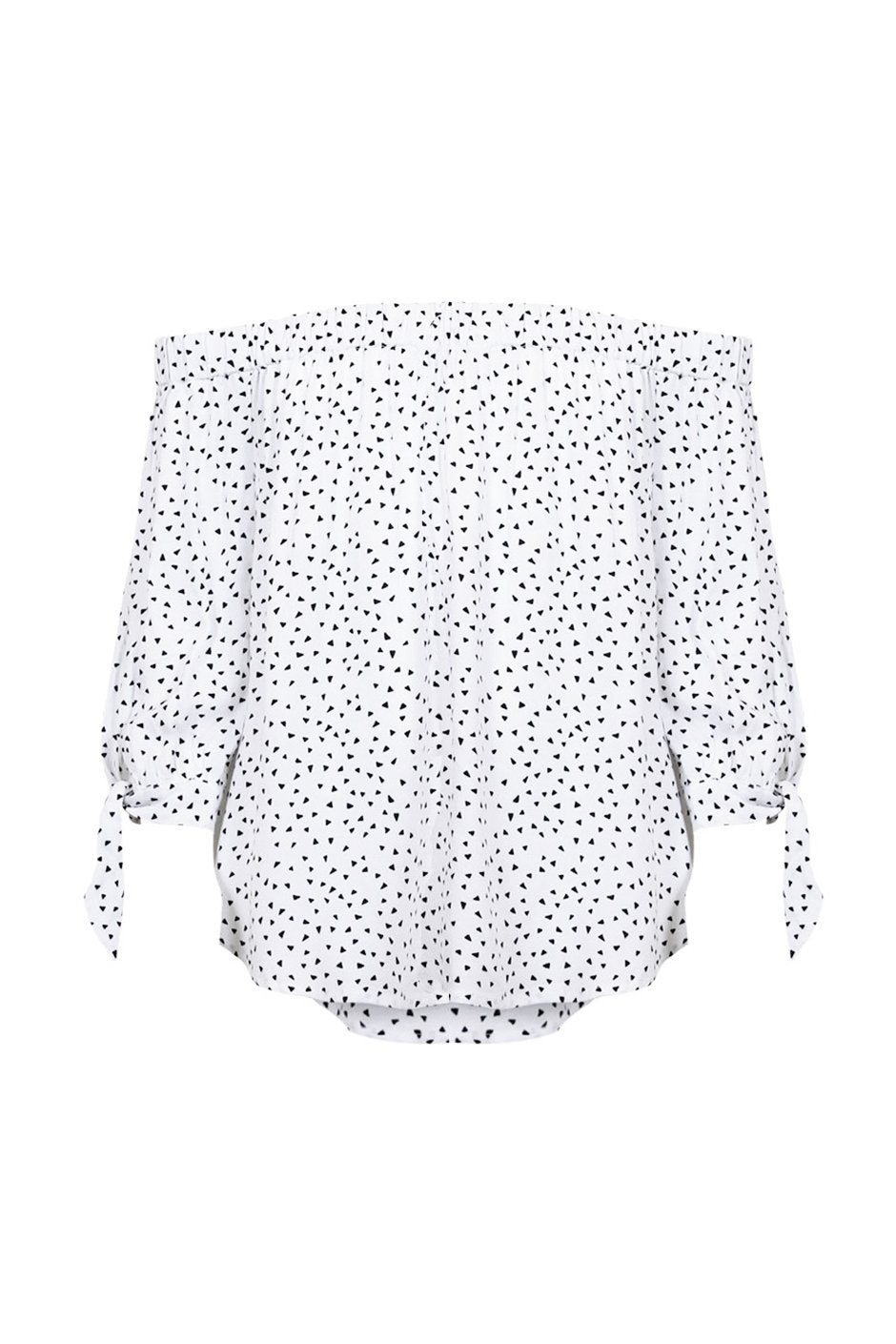 [TEST] Kids Printed Off Shoulder Top