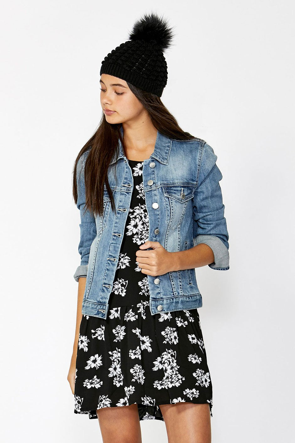 [TEST] Kids Printed Drop Waist Dress