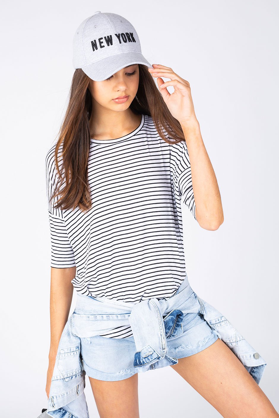 [TEST] Kids Aly Tail Hem Tee