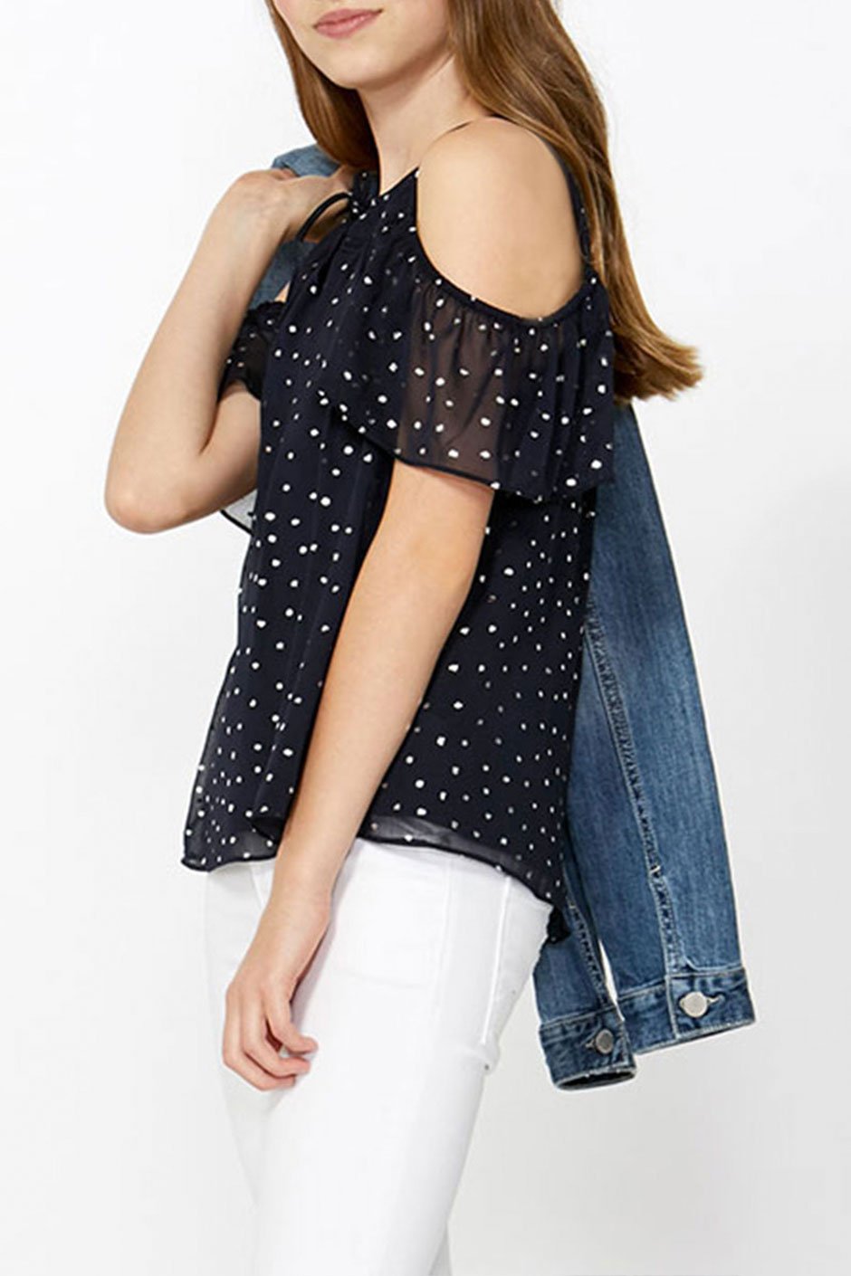 [TEST] Kids Cut Out Sleeve Top