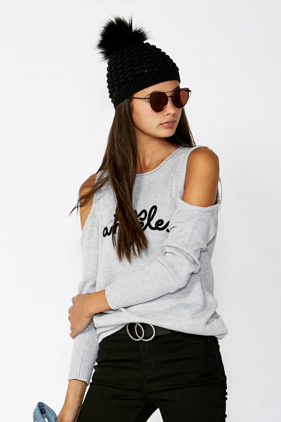 [TEST] Kids Cold Shoulder Knit
