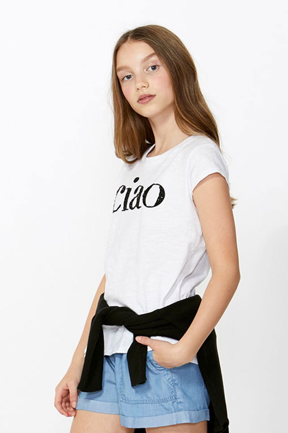 [TEST] Kids Ciao Sequin Tee