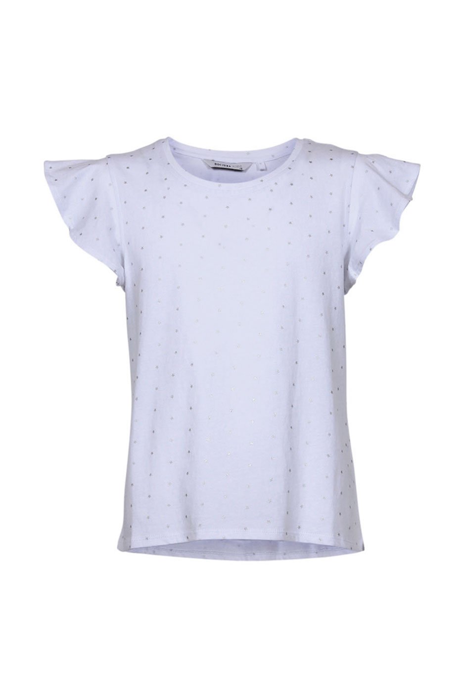 [TEST] Kids Mini Star Frill Slv Tee