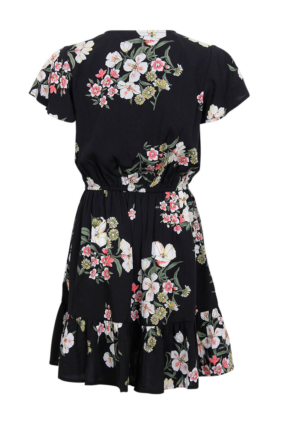[TEST] Kids Floral Print Wrap Dress