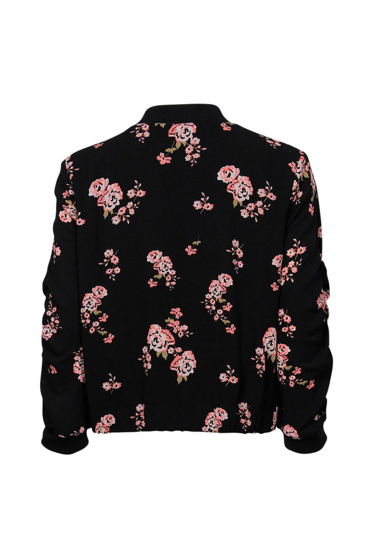 [TEST] Kids Floral Print Bomber