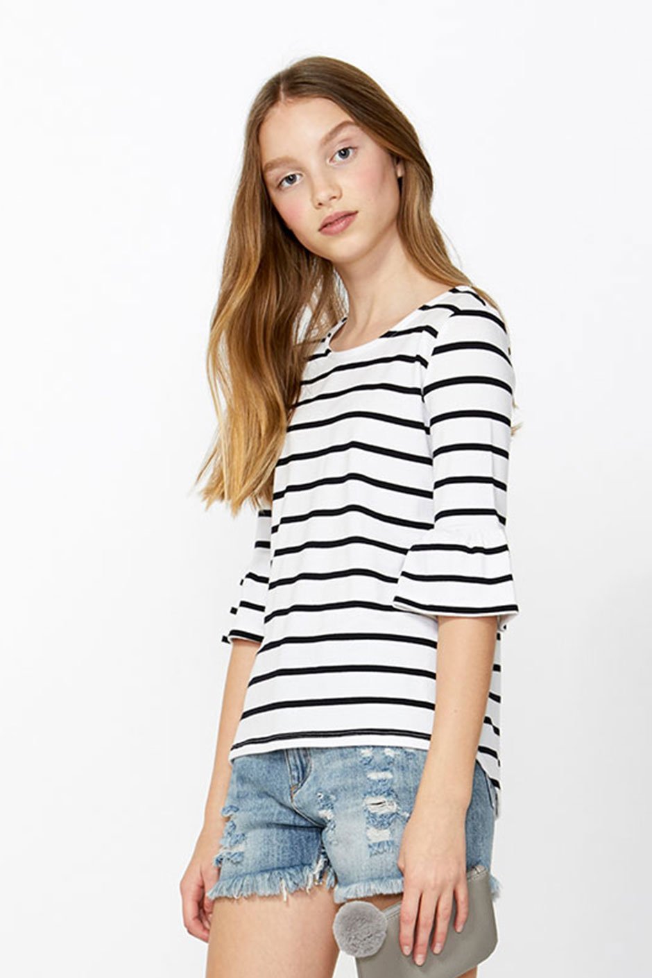 [TEST] Kids Gathered Sleeve Top