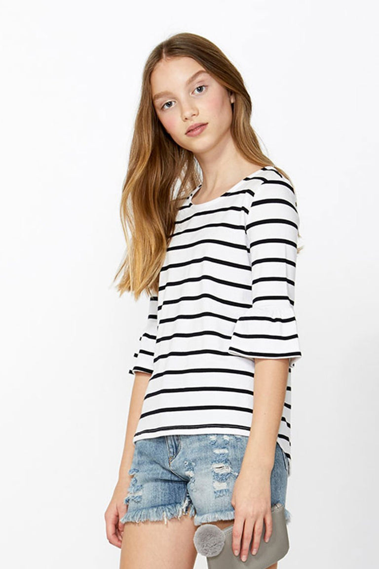 [TEST] Kids Gathered Sleeve Top