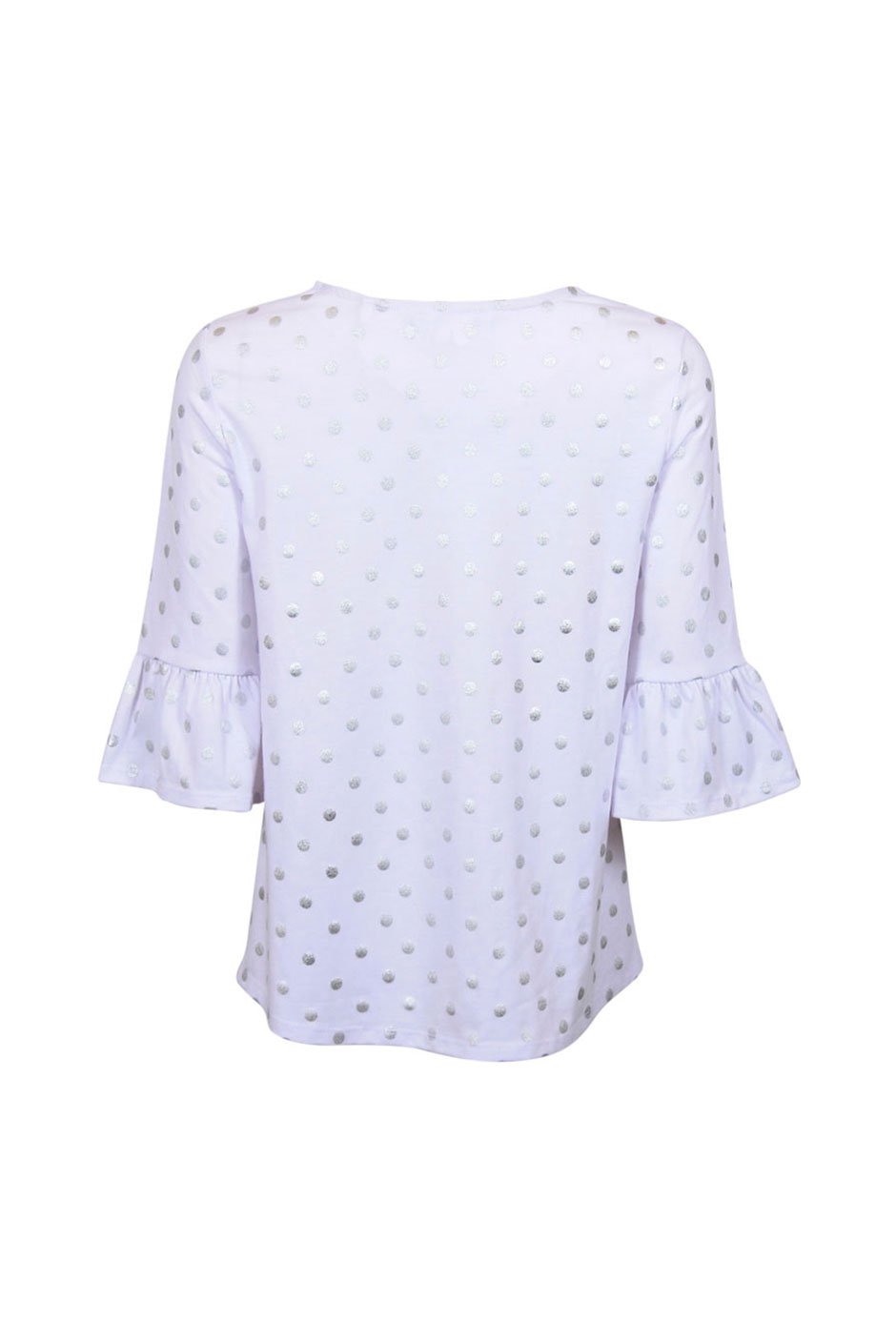 [TEST] Kids Gathered Sleeve Spot Top