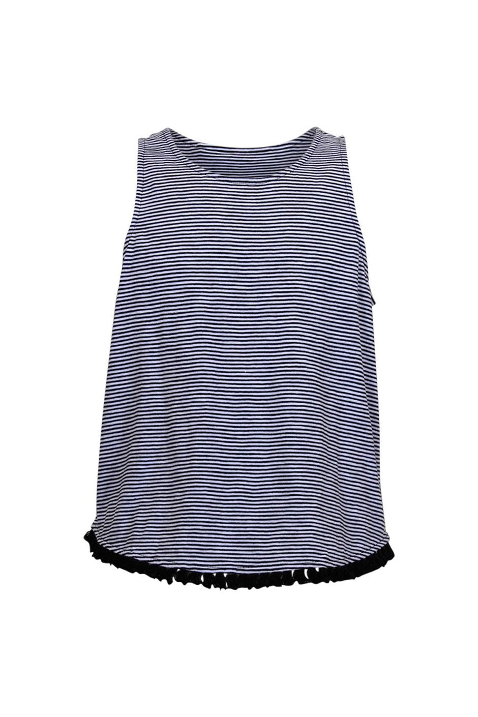 [TEST] Kids Tassel Trim Tank