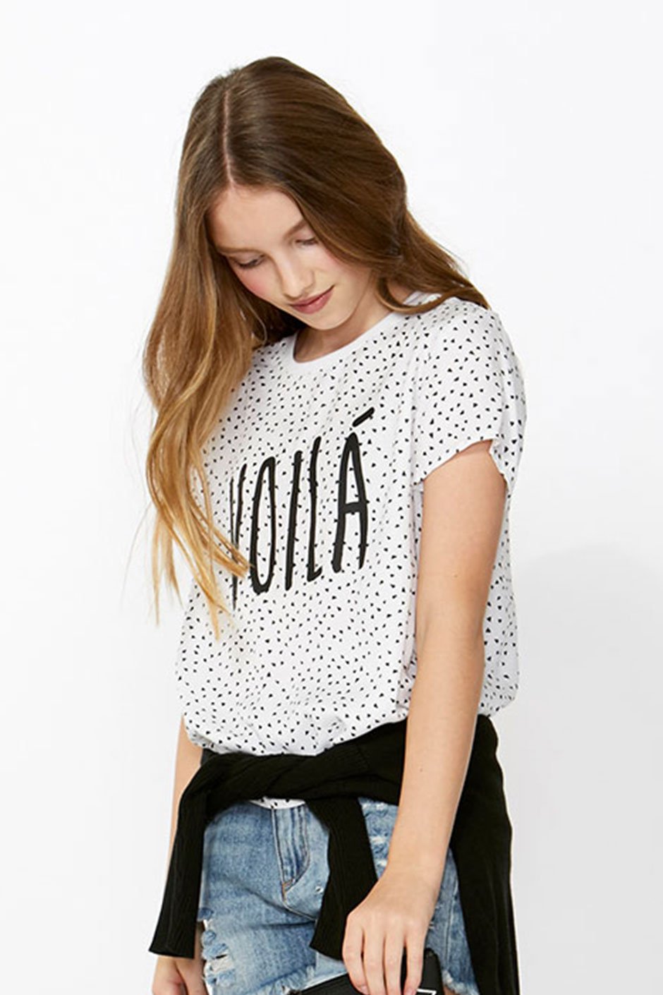 [TEST] Kids Printed Voila Woven Tee