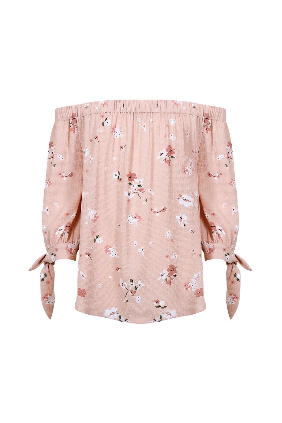 [TEST] Kids Floral Off Shoulder Top