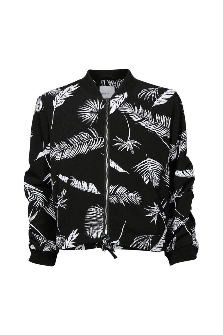 [TEST] Kids Tropical Print Bomber