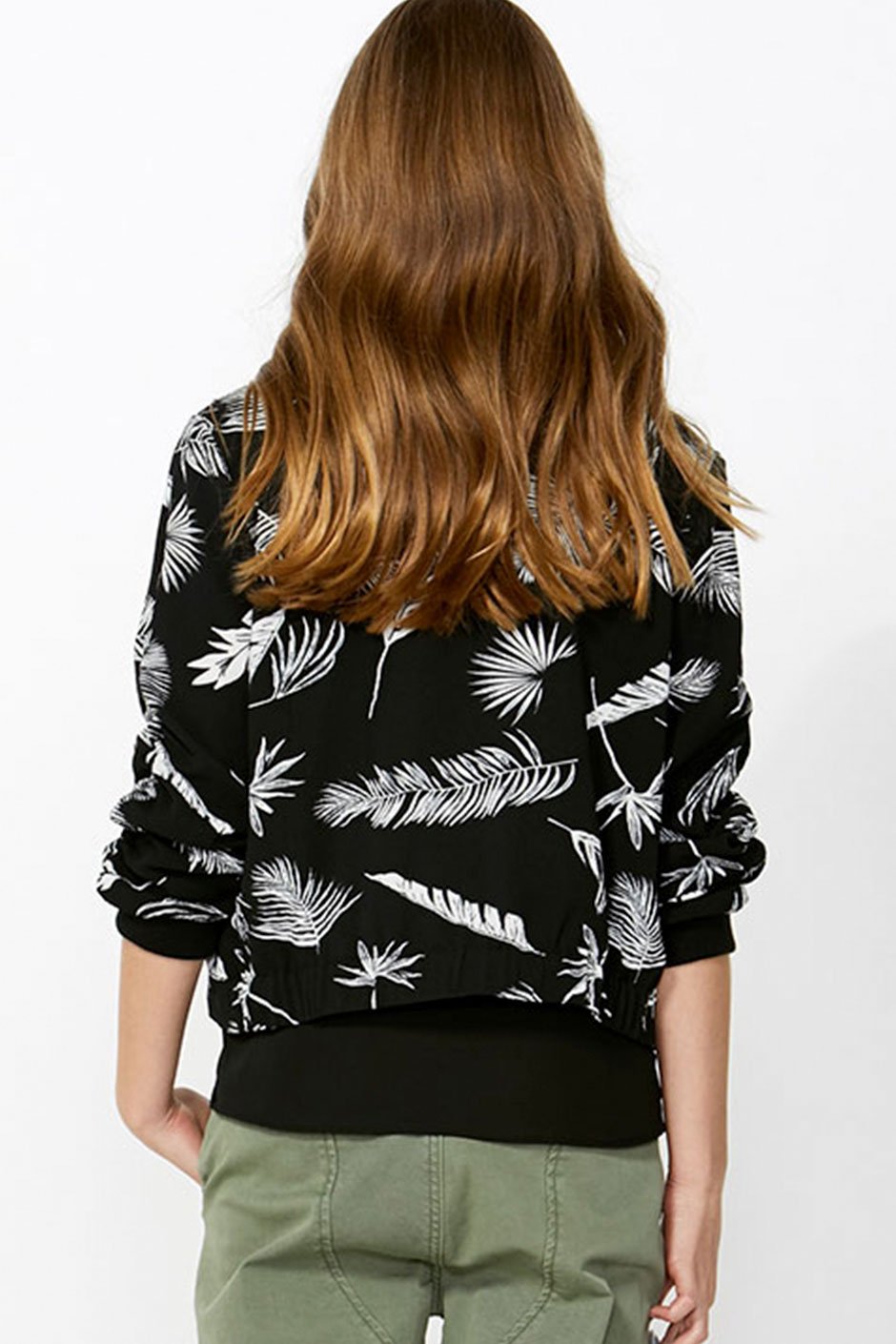 [TEST] Kids Tropical Print Bomber