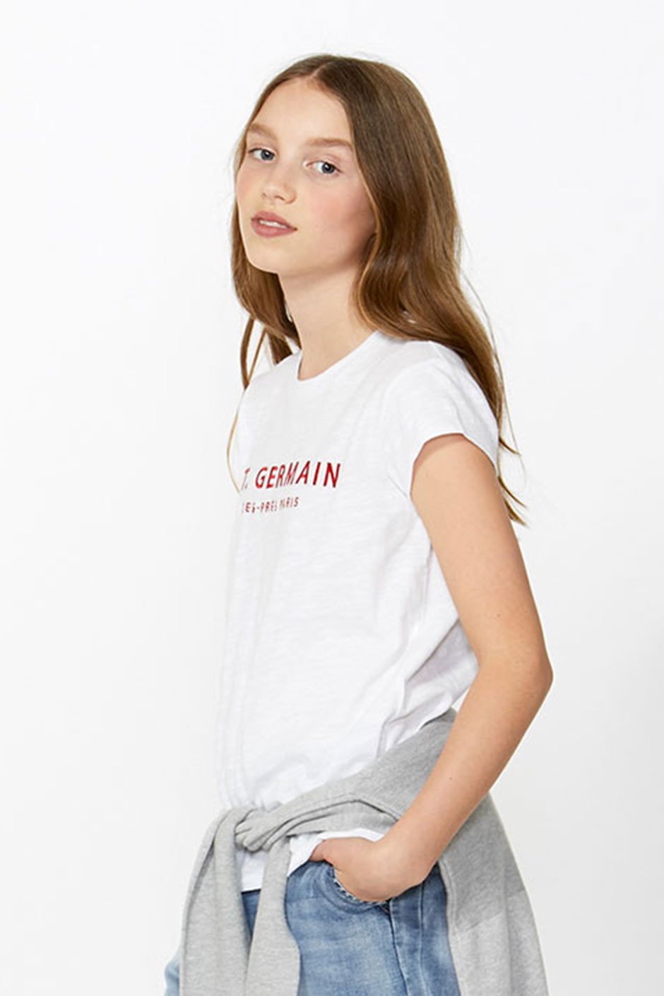 [TEST] Kids St Germain Text Tee