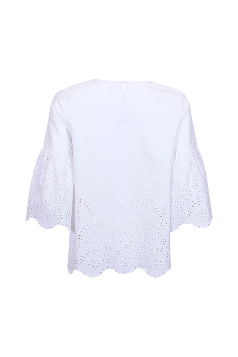 [TEST] Kids Cotton Broderie Top