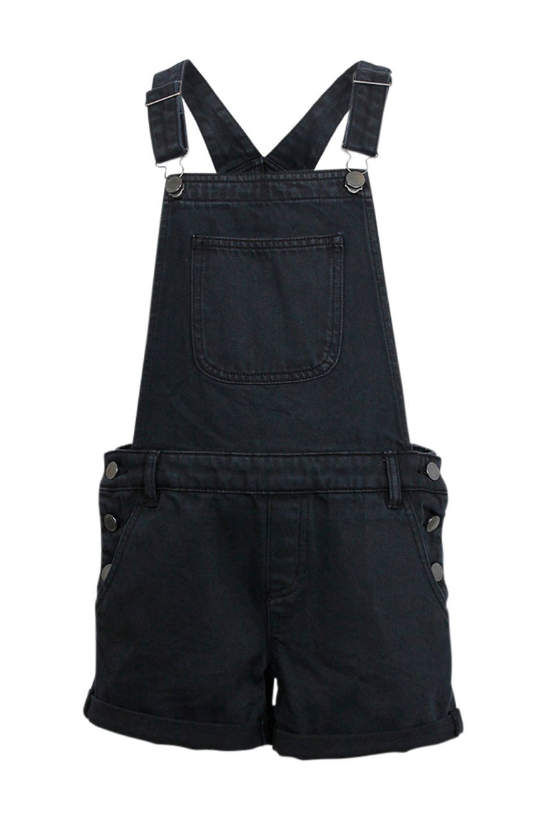 [TEST] Girls Denim Short Overalls