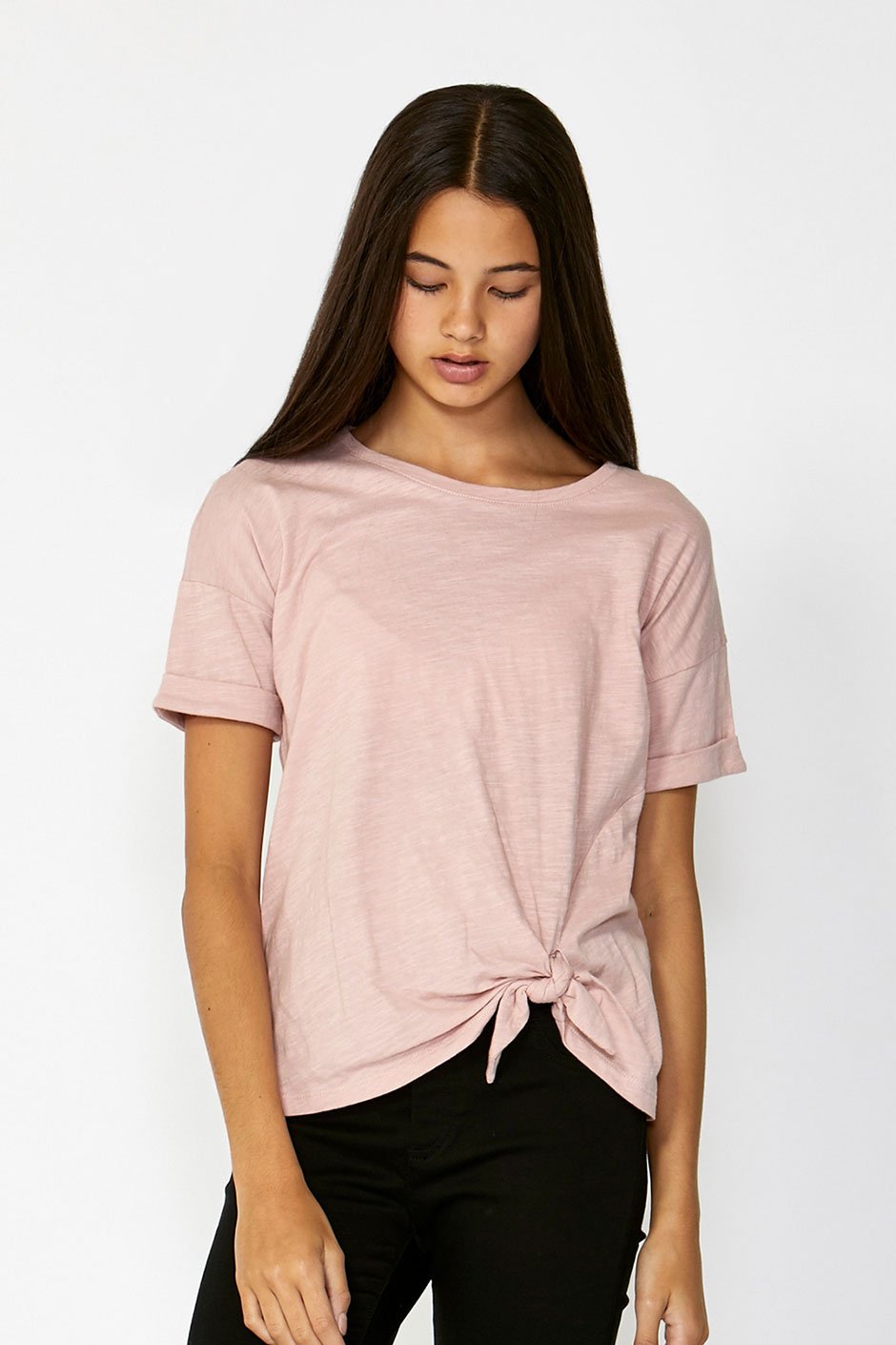 [TEST] Kids Tie Front Tee