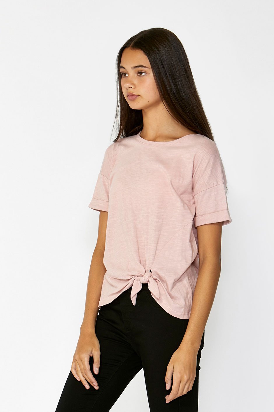[TEST] Kids Tie Front Tee