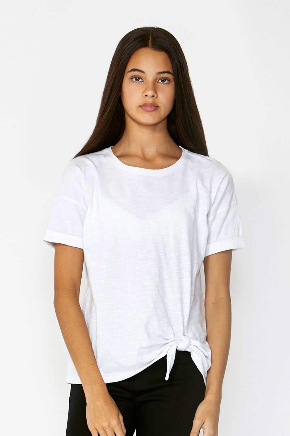 [TEST] Kids Tie Front Tee