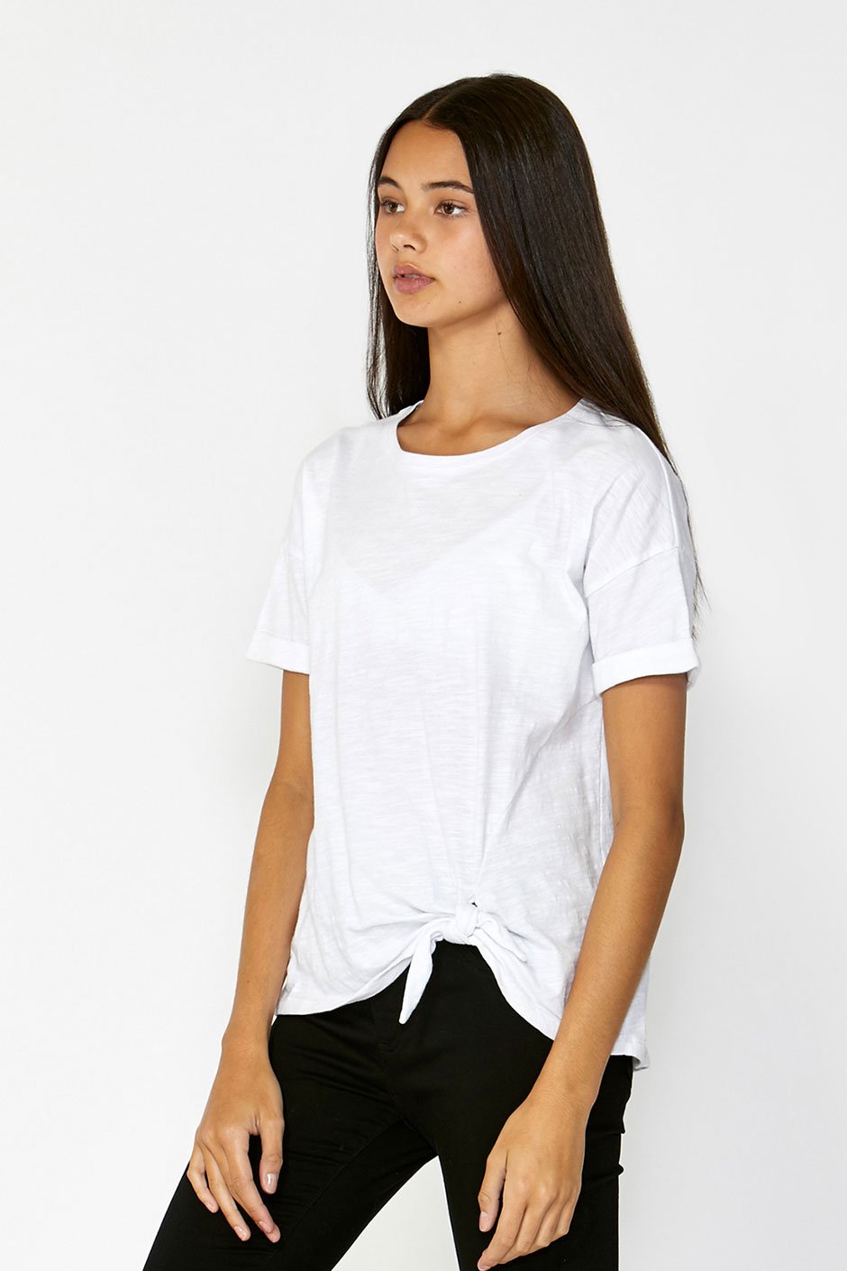 [TEST] Kids Tie Front Tee