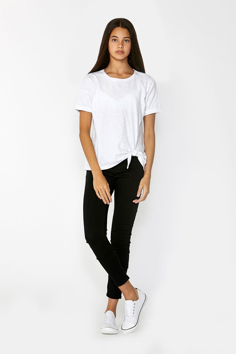 [TEST] Kids Tie Front Tee