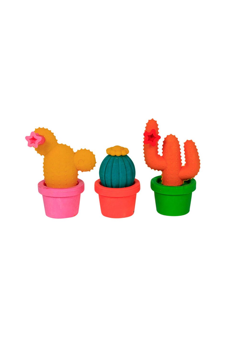 [TEST] Kids Cactus Eraser 3pk