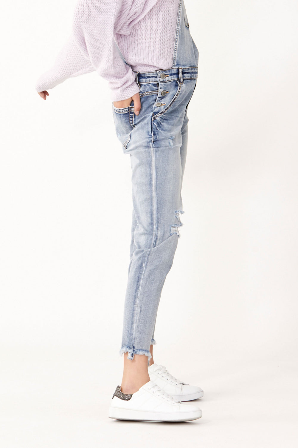 [TEST] Kids Distressed Long Overall