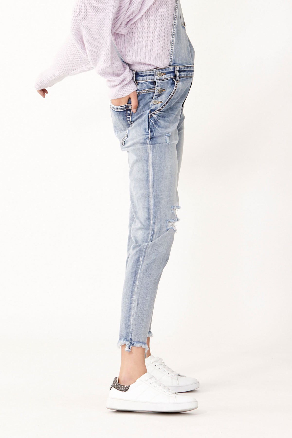 [TEST] Kids Distressed Long Overall