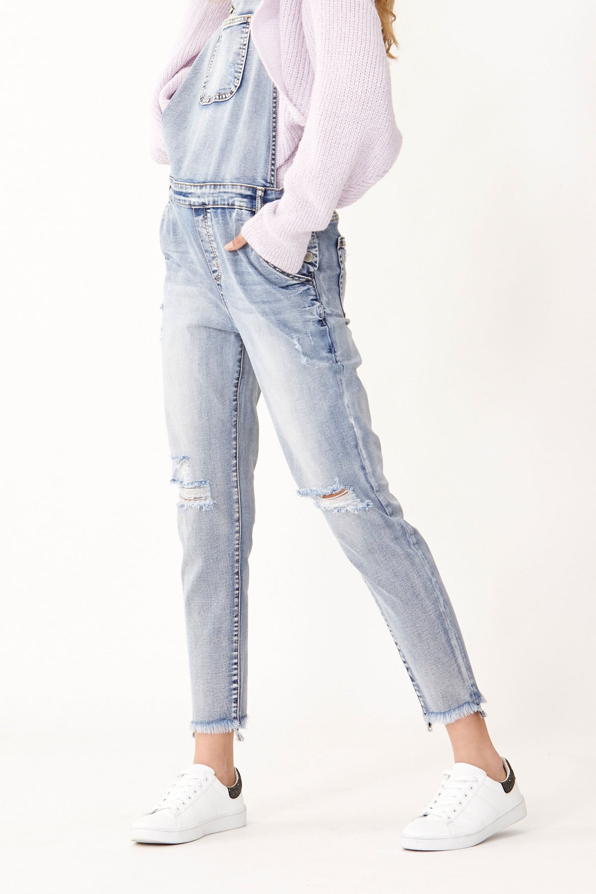 [TEST] Kids Distressed Long Overall