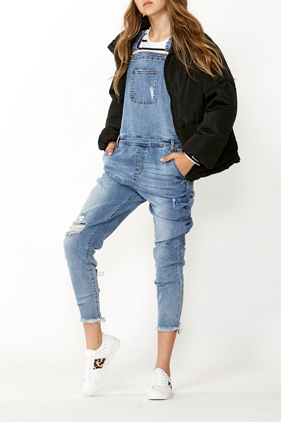 [TEST] Kids Distressed Long Overall