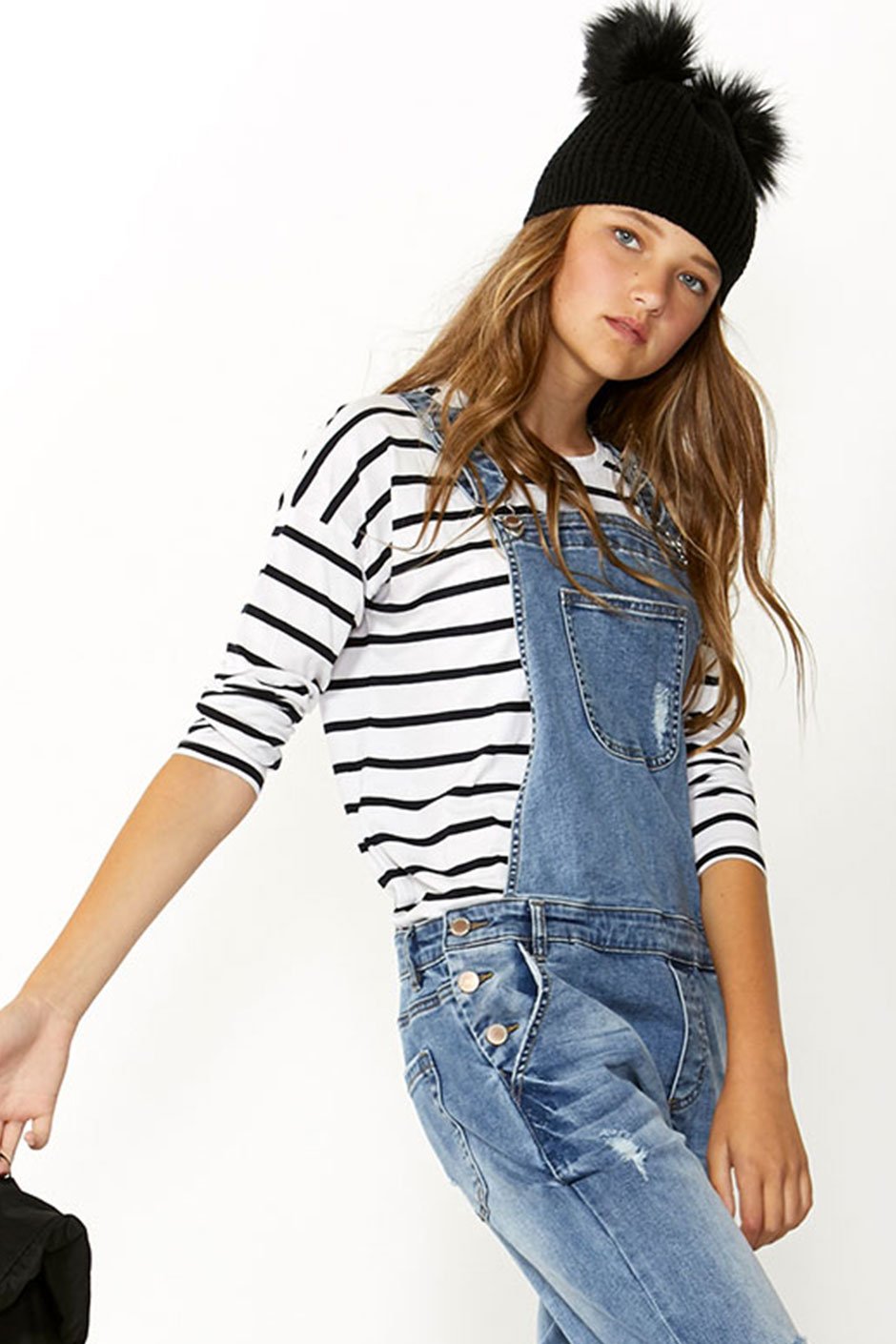 [TEST] Kids Distressed Long Overall