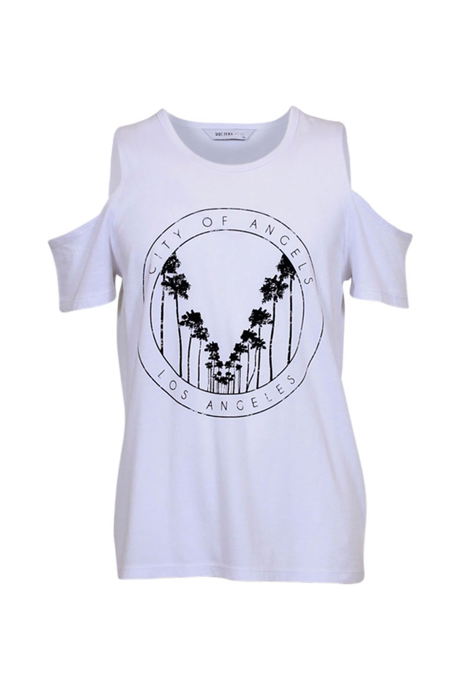 [TEST] Kids Cut Shoulder Print Tee