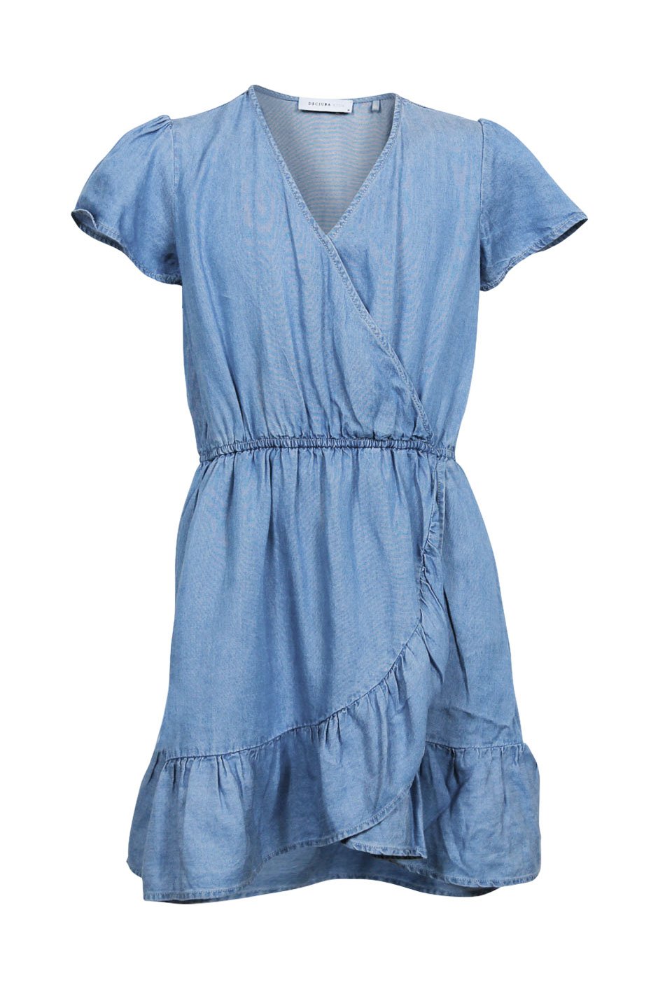 [TEST] Kids Chambray Wrap Dress