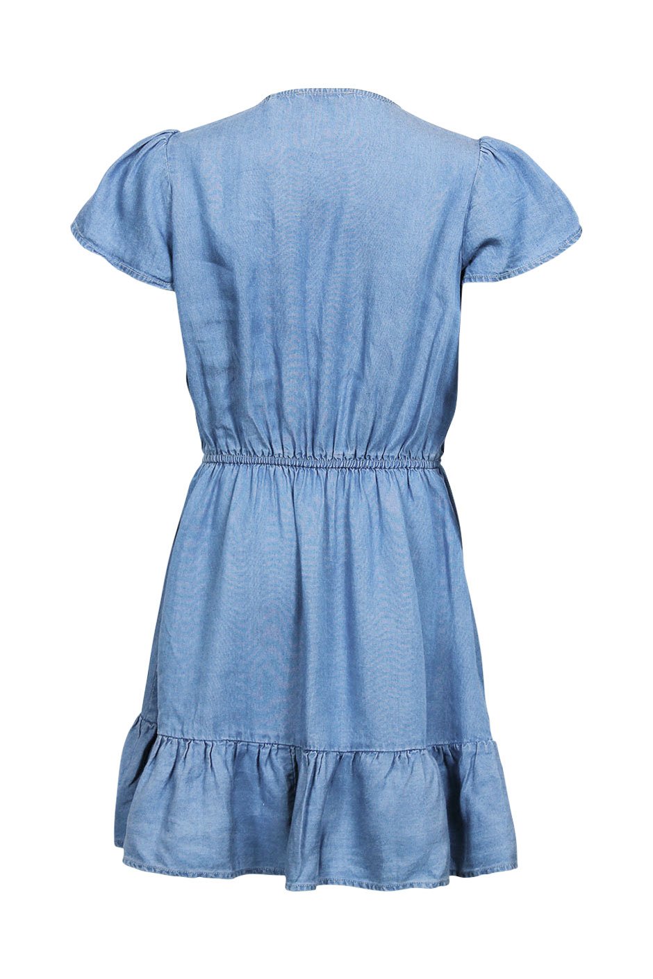 [TEST] Kids Chambray Wrap Dress