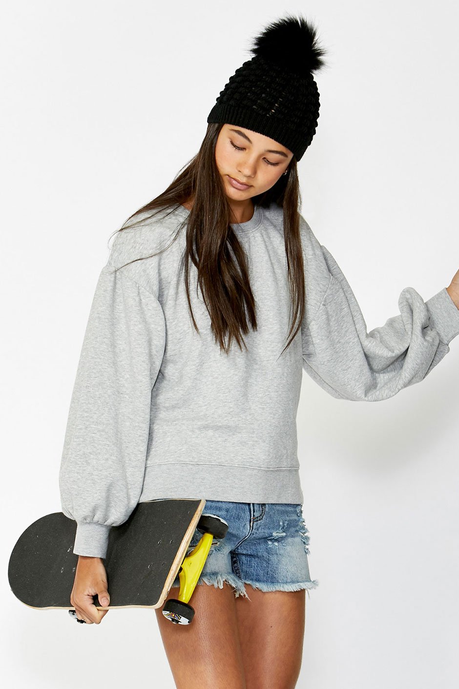 [TEST] Kids Balloon Sleeve Sweat