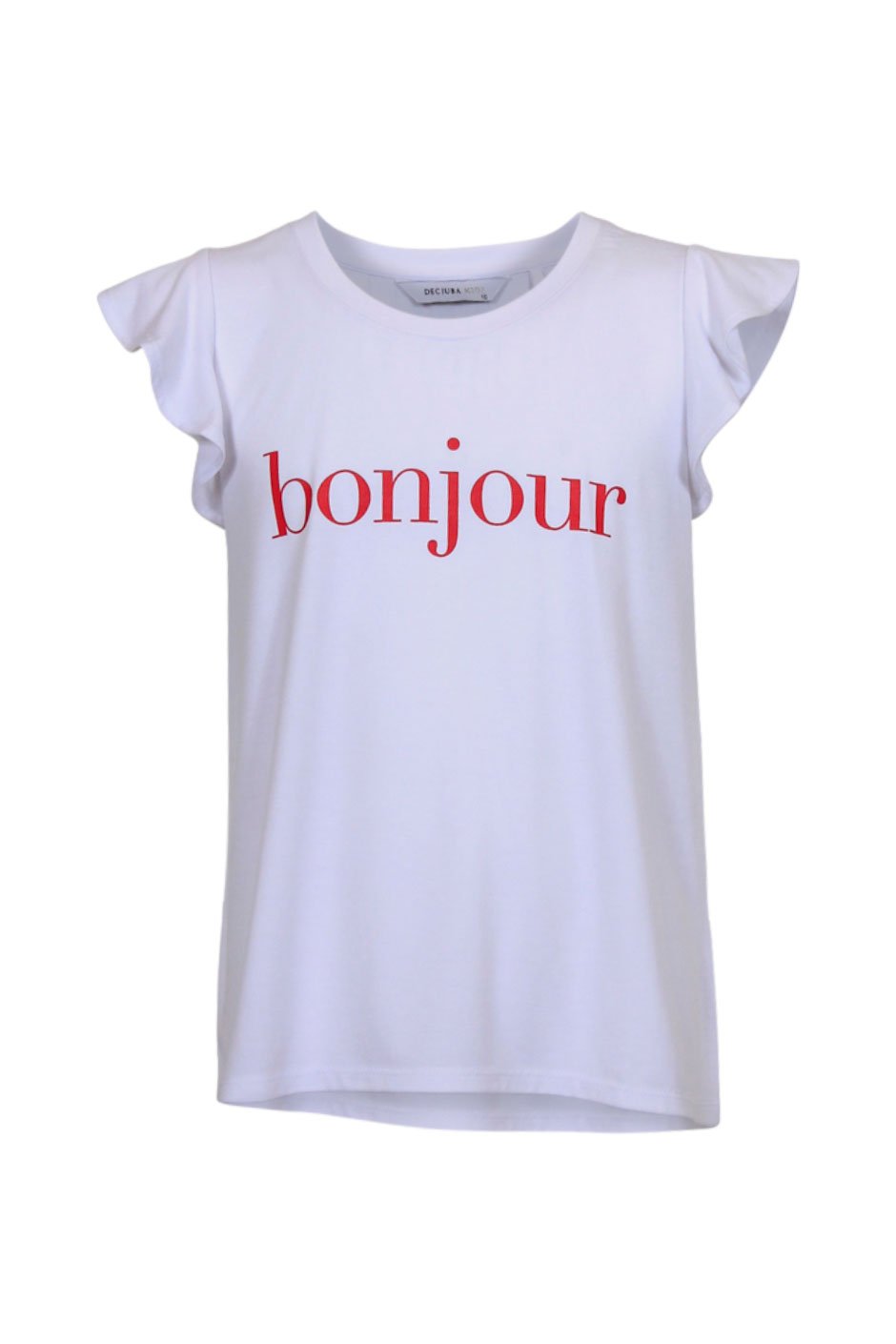 [TEST] Kids Bonjour Frill Sleeve Tee