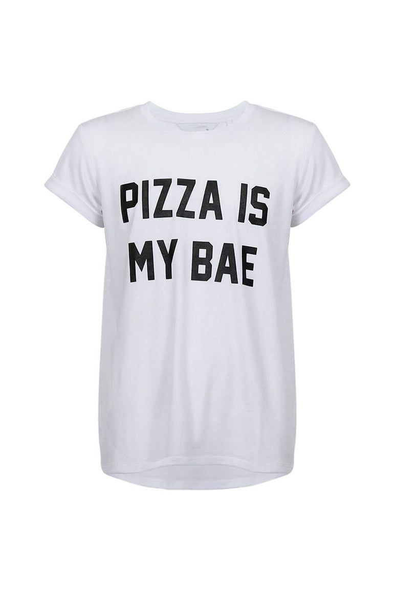 [TEST] Kids Pizza Text Tee