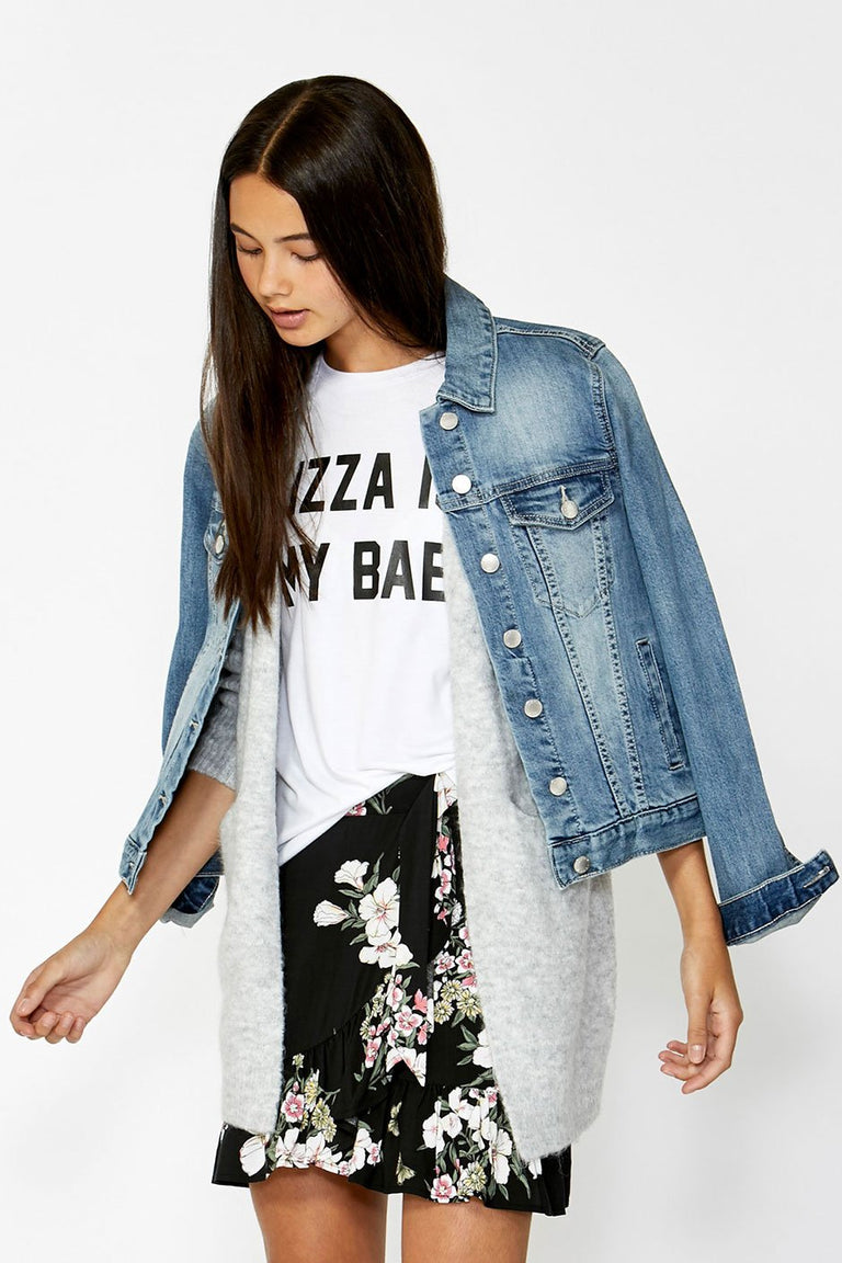 [TEST] Kids Pizza Text Tee