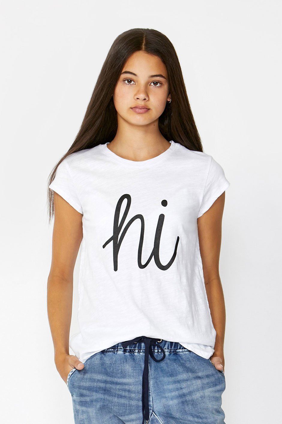 [TEST] Kids Hi Text Tee