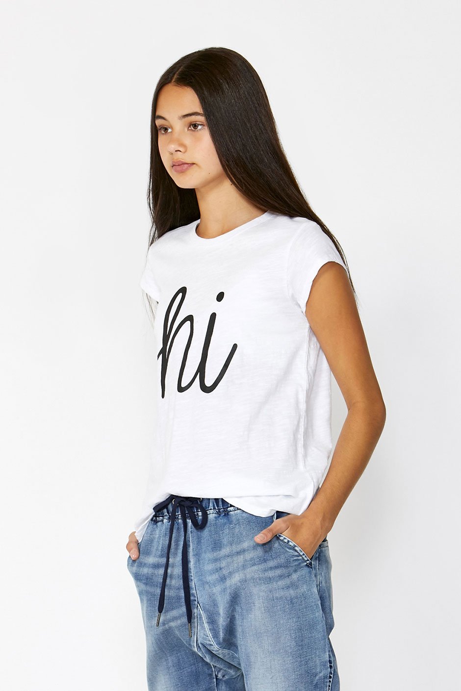 [TEST] Kids Hi Text Tee