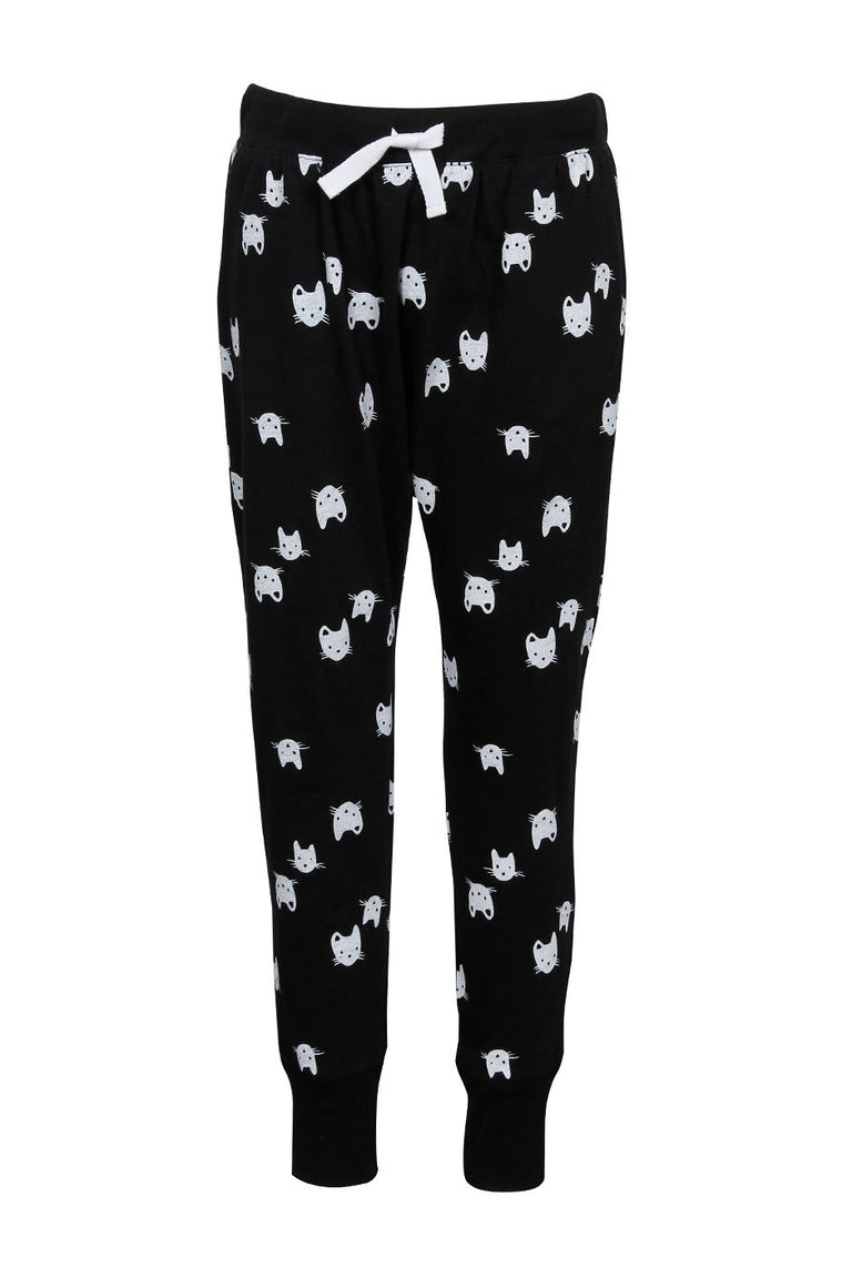 [TEST] Kids Cat Print Long PJ Set