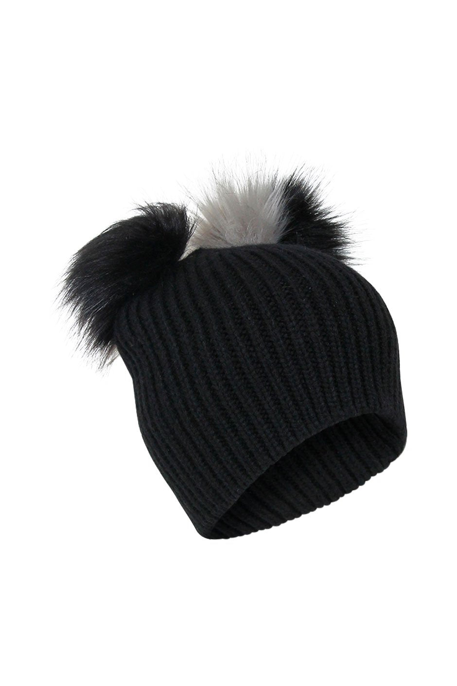 [TEST] Kids Double Pom Pom Beanie