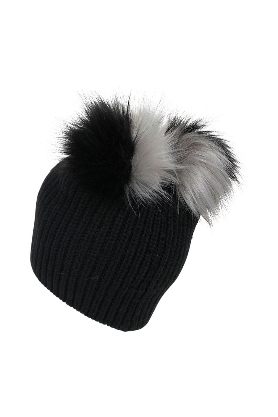 [TEST] Kids Double Pom Pom Beanie